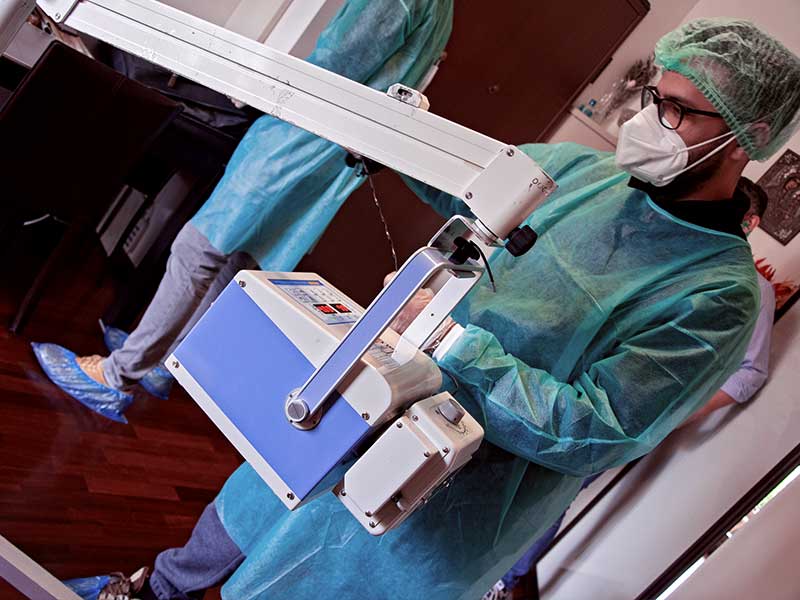 radiografie ecografie domiciliari