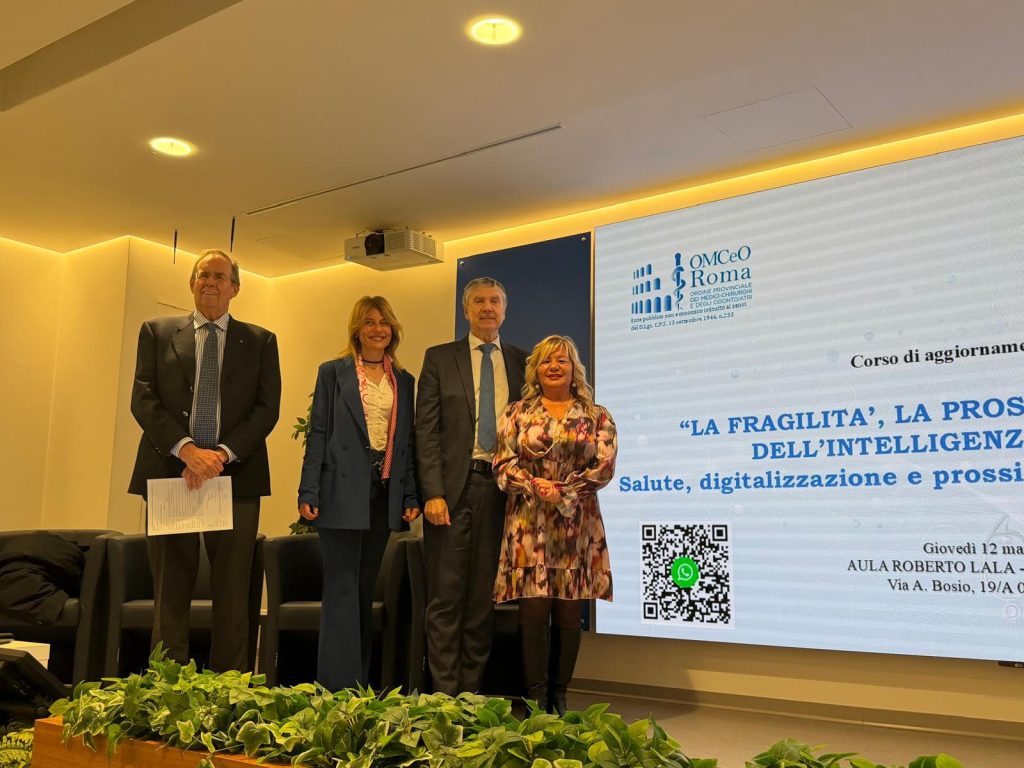ATTUALITA' SANITARIA / CONVEGNI. ORDINE DEI MEDICI DI ROMA, SANITÀ DIGITALE E INTELLIGENZA ARTIFICIALE AL CENTRO DEL CONVEGNO SU INNOVAZIONE E NUOVE FRAGILITÀ 1 medici