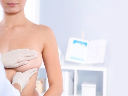 Doctor Checking Woman's Breast At Hospital, Closeup. Space For T ?brizy media=35273&brizy crop=iW%3D376%26iH%3D248%26oX%3D22%26oY%3D0%26cW%3D331%26cH%3D248