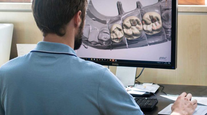 flusso di lavoro digitale odontoiatrico