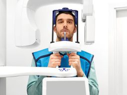 posizione paziente ortopantomografia